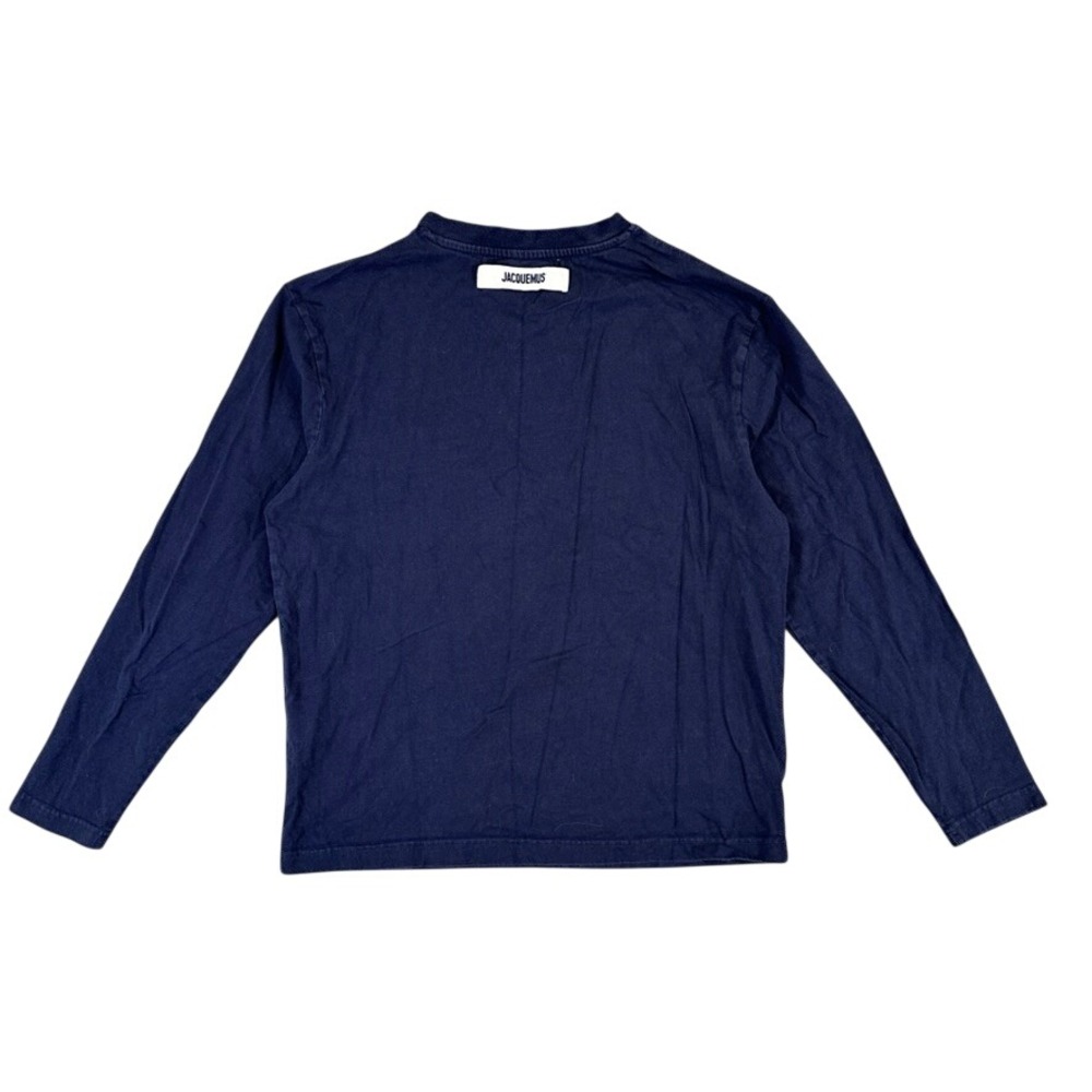 Jacquemus Air France La Premiere Le Pyjama Navy Long Sleeve T-Shirt Womens M